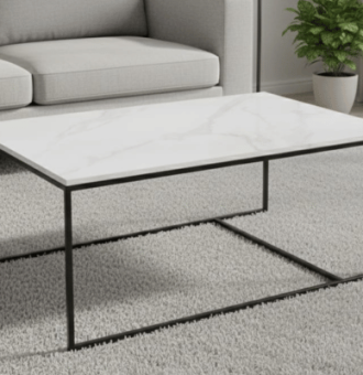 Mesa de centro mármol carrara diseño 2 (1)