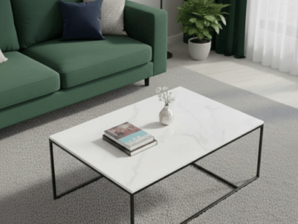 Mesa de Centro Mármol Carrara Diseño 2