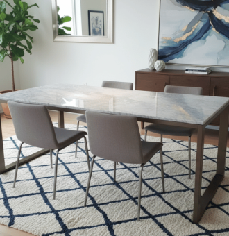 mesa comedor mármol Carrara 01