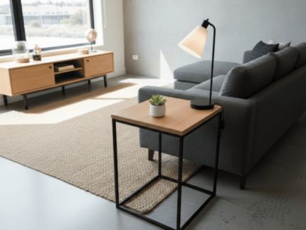 Mesa Lateral Madera de Castaño